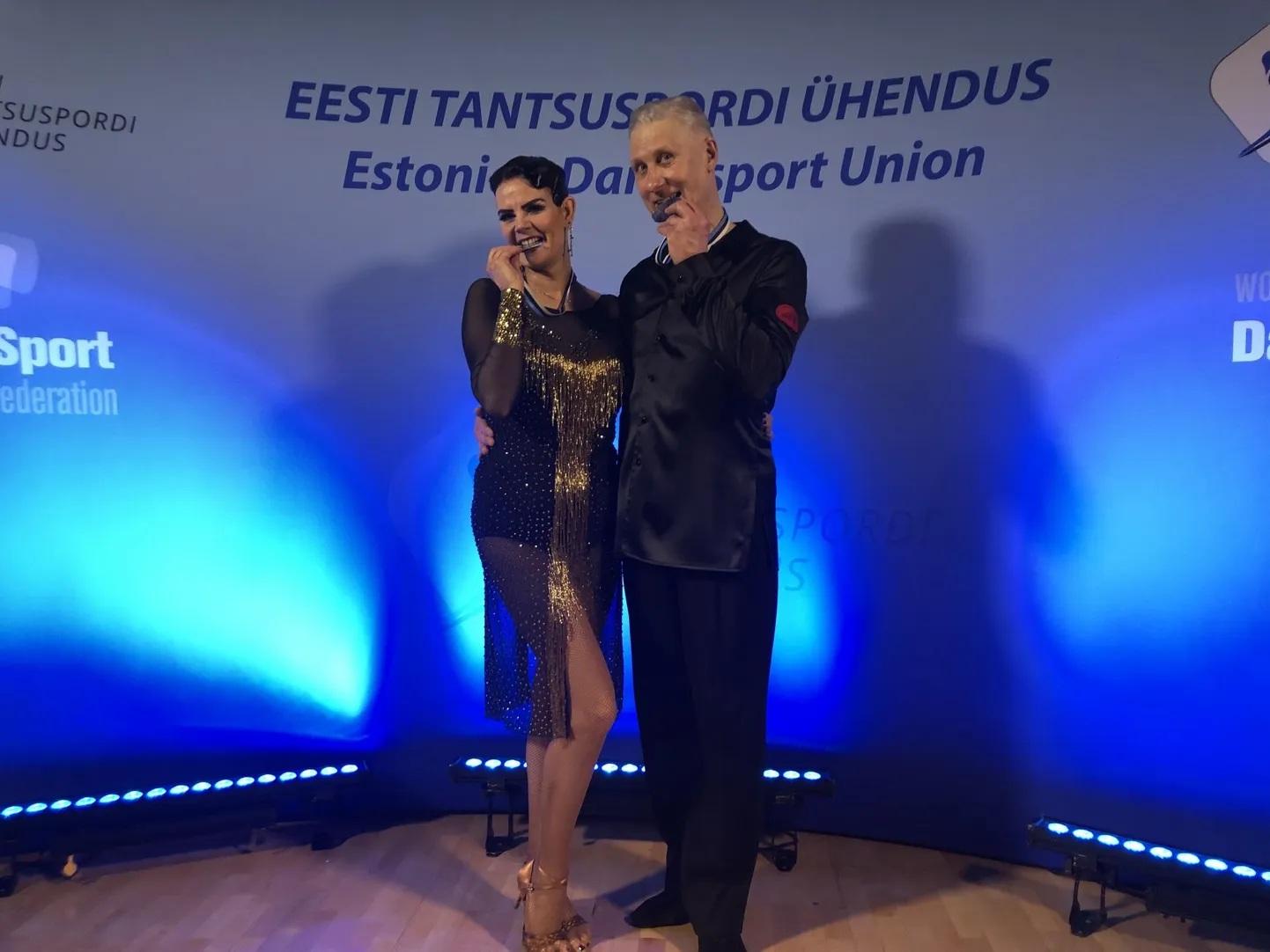 Nele Suvisild ja Margus Krass teenisid kõikides tantsudes esikohapunktid.