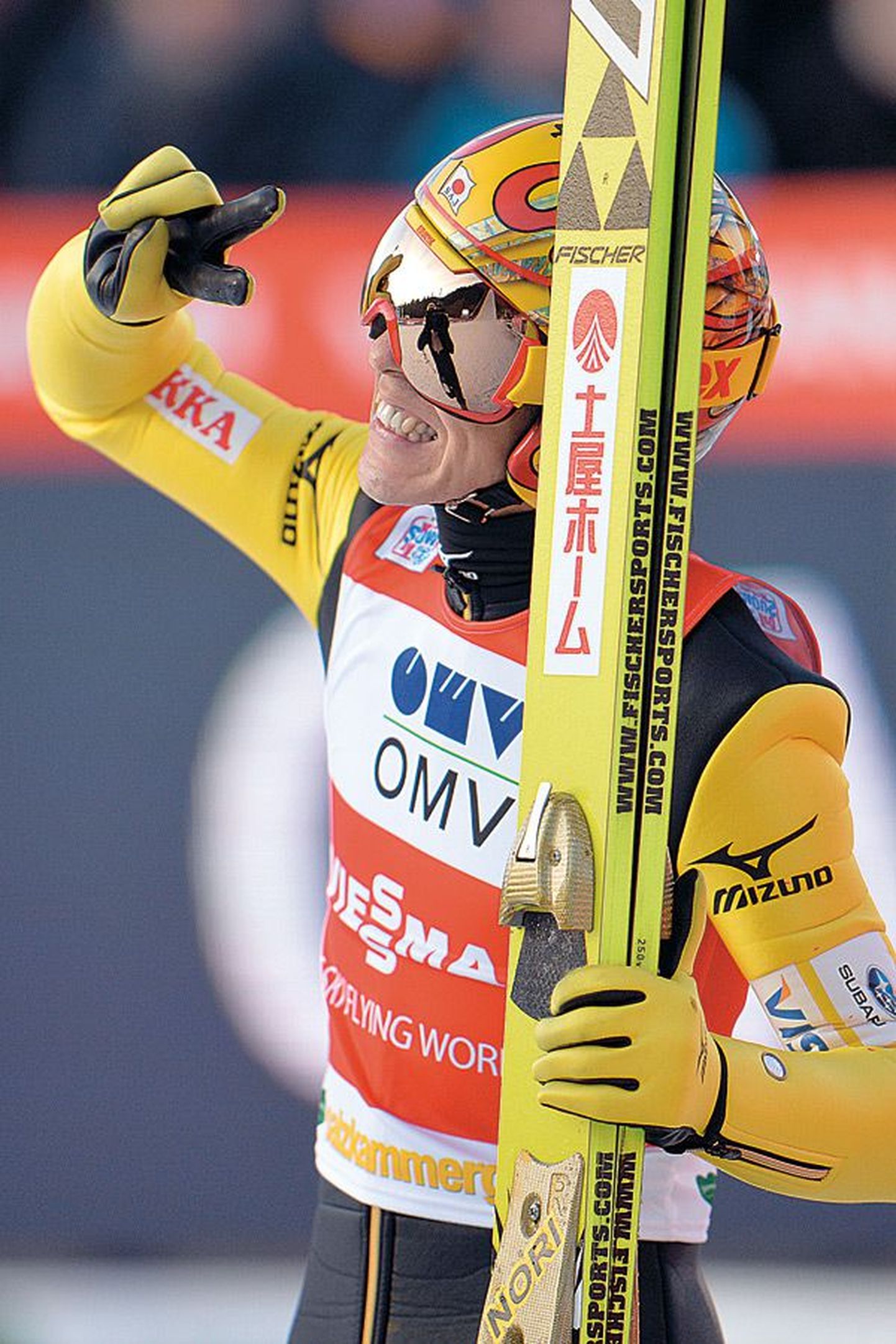 Японский лыжник Нориаки Касаи стал победителем этапа КМ в 41 год.