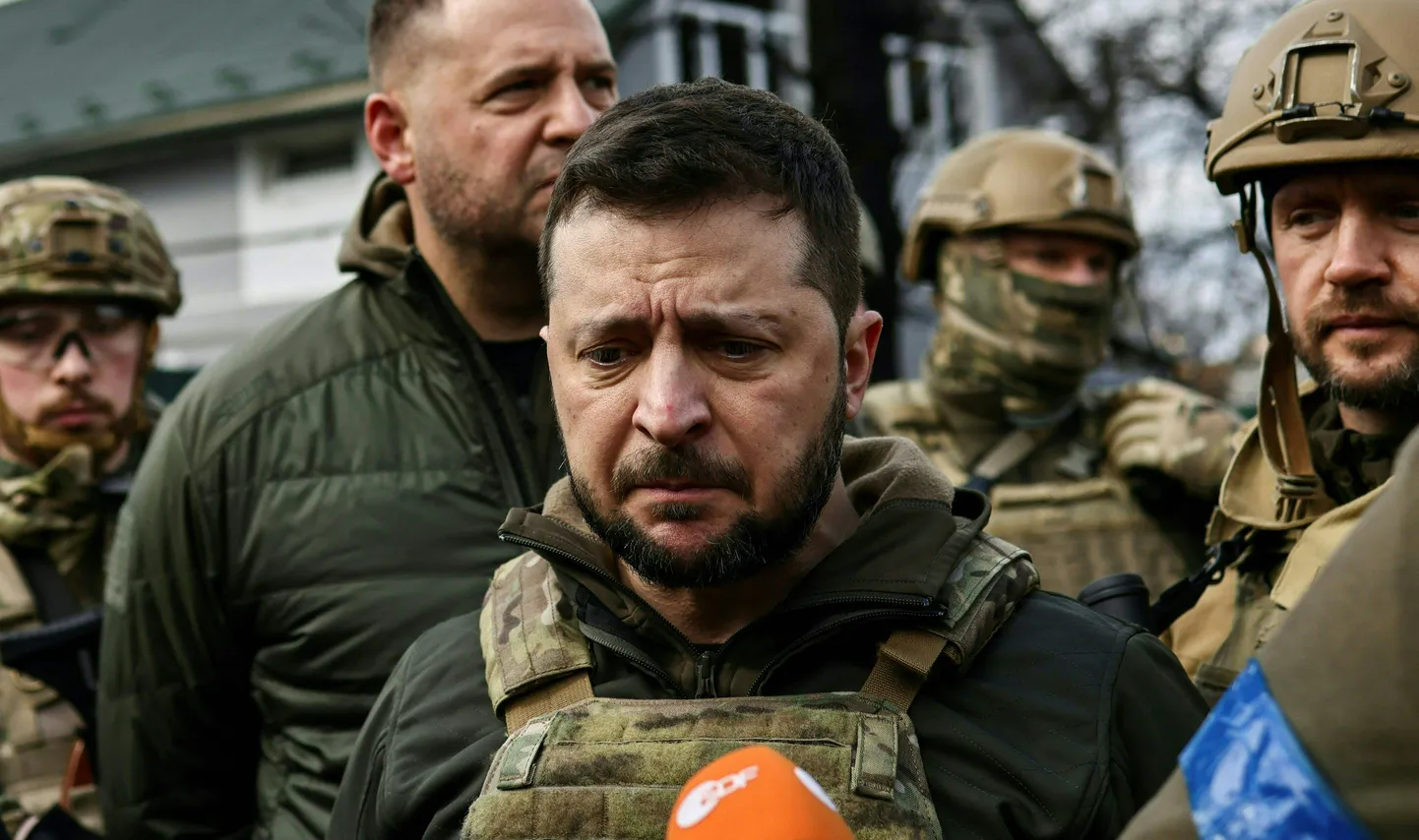 Ukrainas prezidents Volodimirs Zelenskis