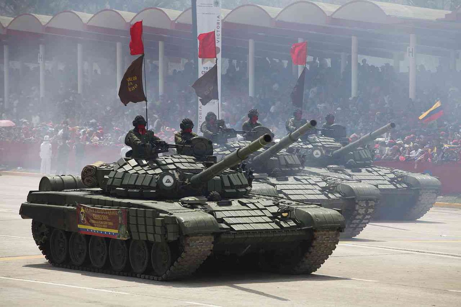 Venezuela tankid T-72.