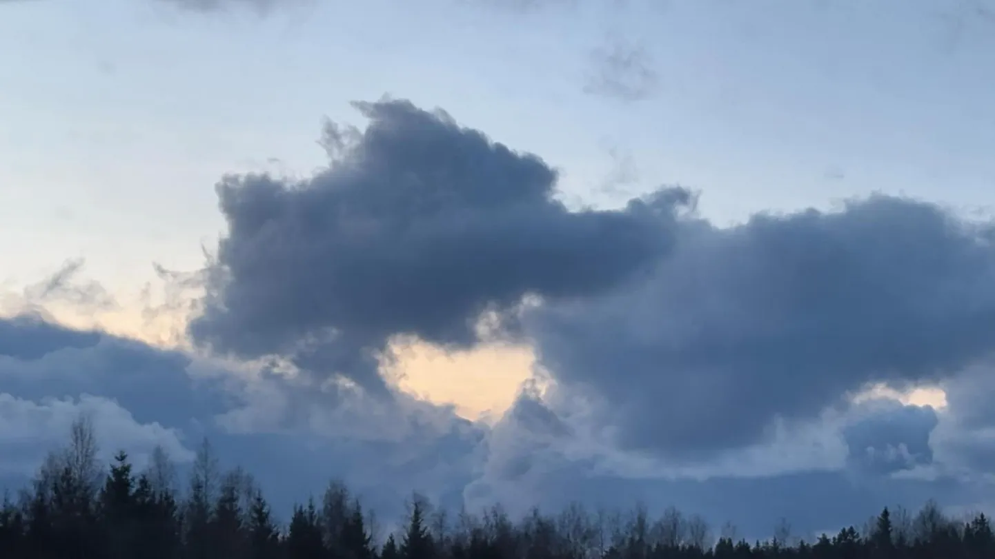 Taevalaotuses võis näha südant.