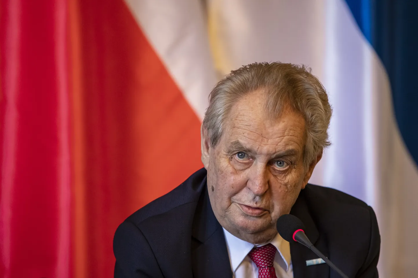 Tšehhi president Miloš Zeman.