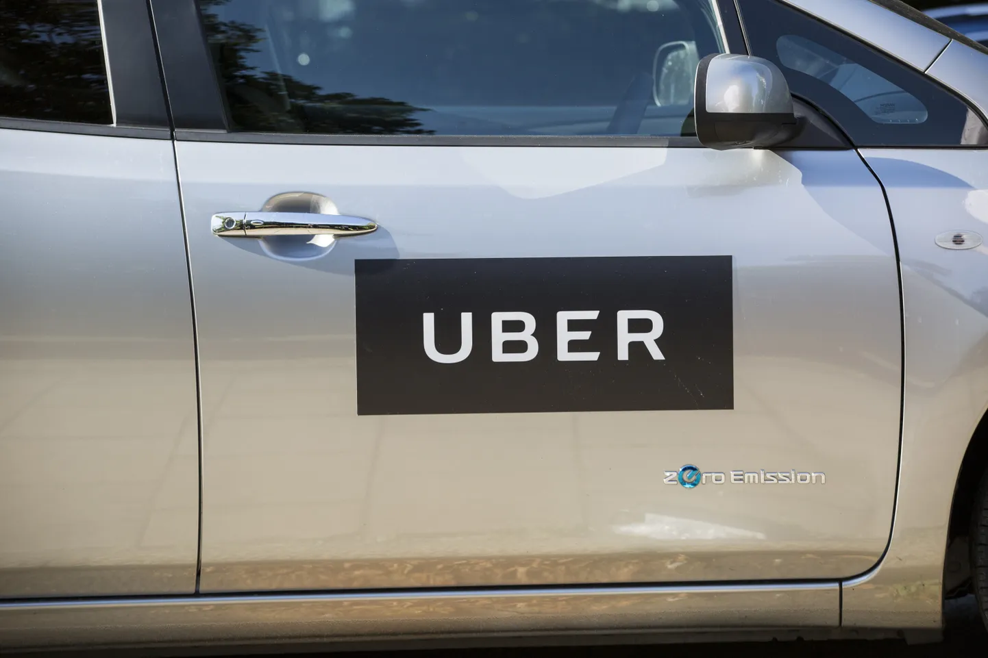 File photo dated 31/08/16 of an Uber car. A study by University College London (UCL) suggests Uber drivers and Amazon couriers may be at a significantly higher risk of crashing due to the demands of gig economy work.
