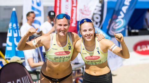 Maailmameistrite järel kolmandaks: Eesti duo jäi Jurmala turniiriga rahule