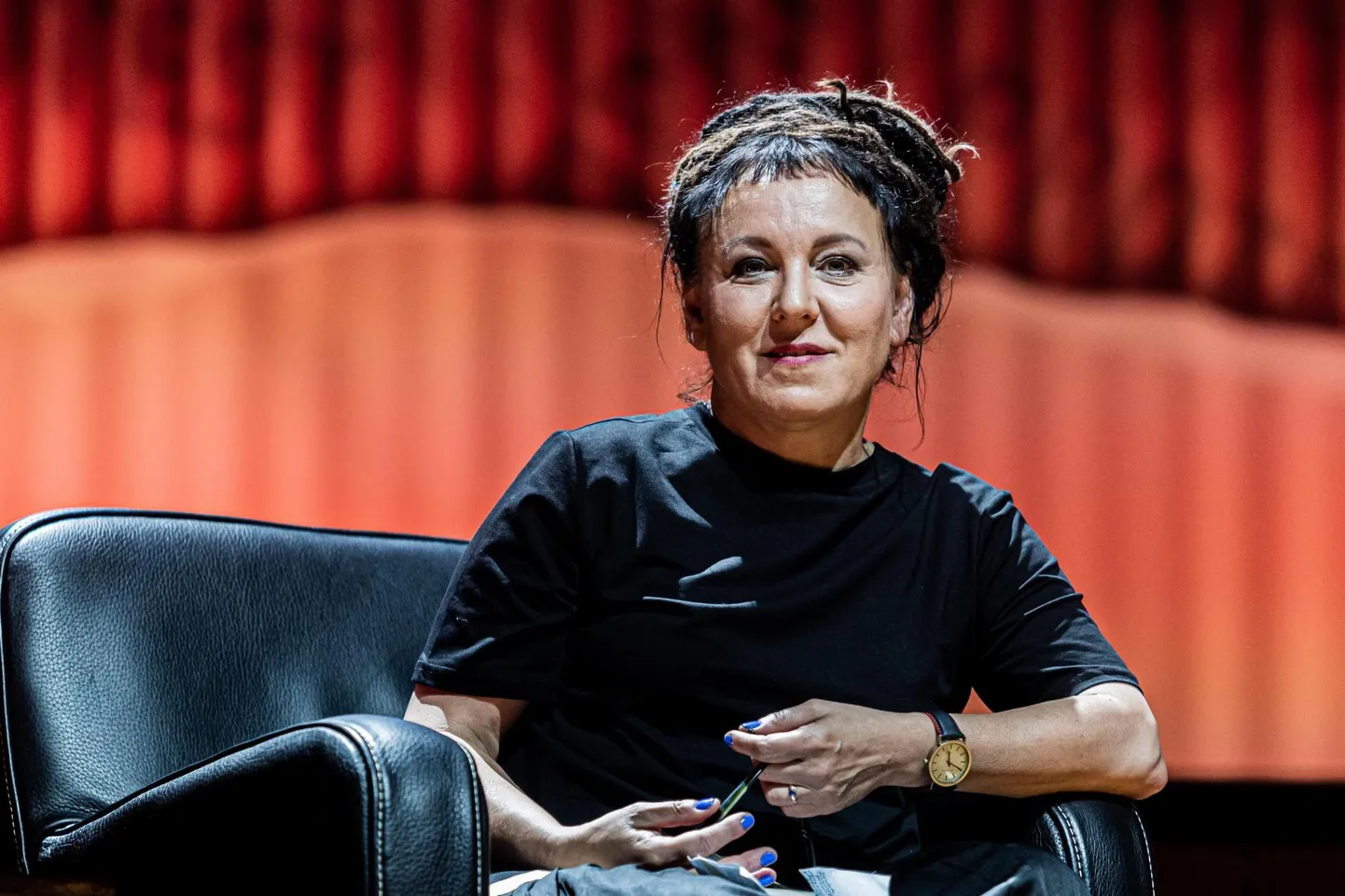 Olga Tokarczuk 2021. aastal.