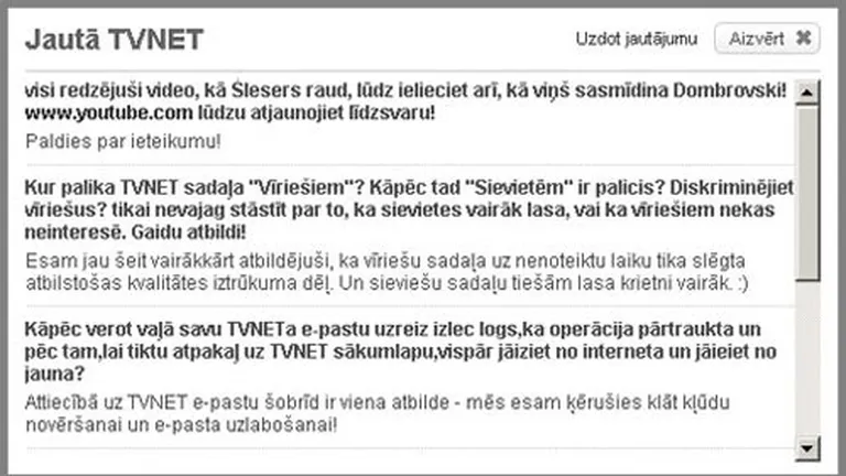 Jautā TVNET