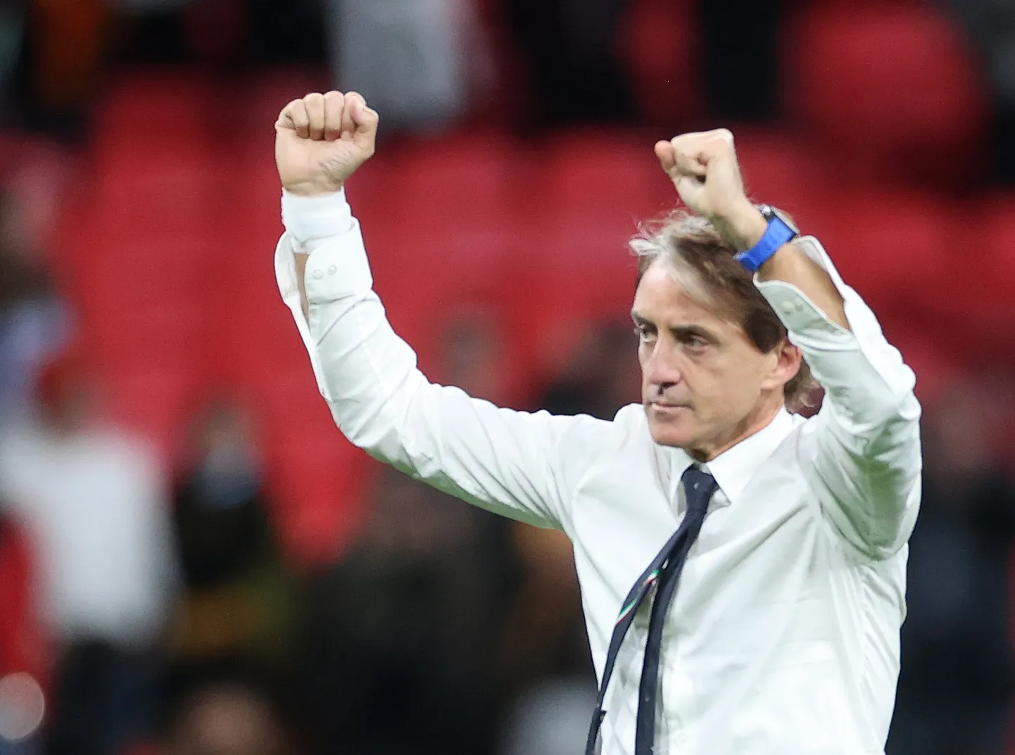 Itaalia jalgpallikoondise peatreener Roberto Mancini.