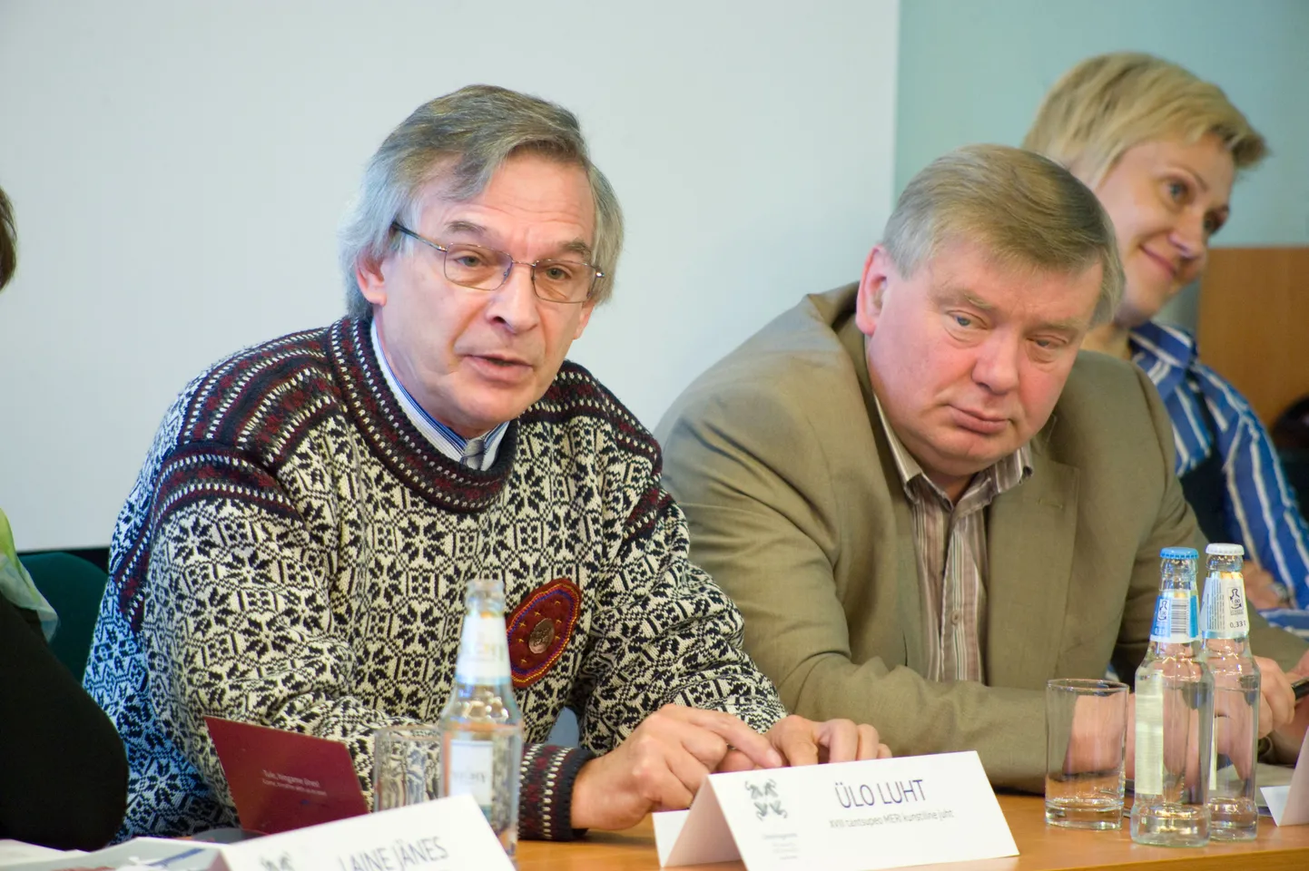 Lõppenud tantsupeo kunstiline juht Ülo Luht.