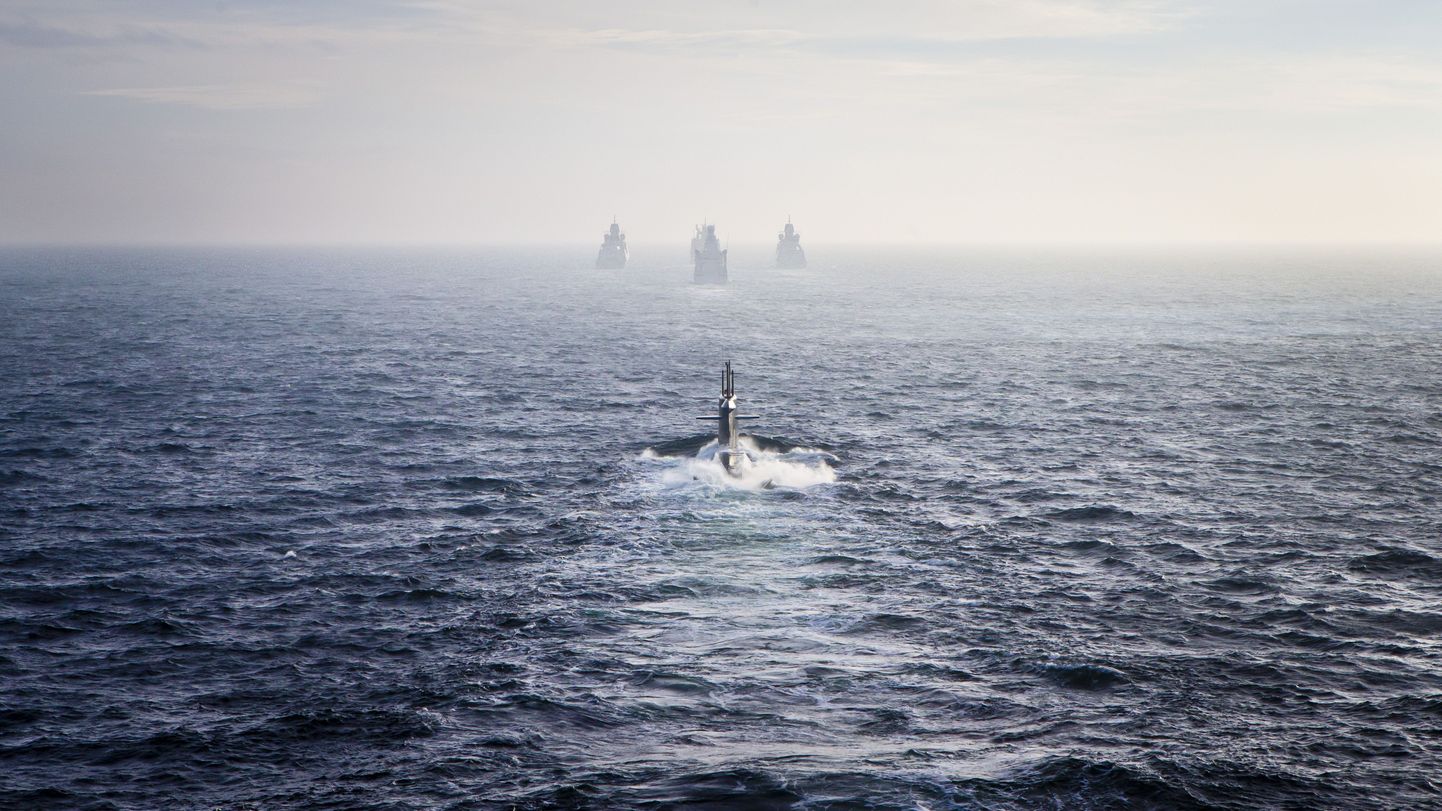 Hollandi mereväe eskaader saabub Tallinnasse.