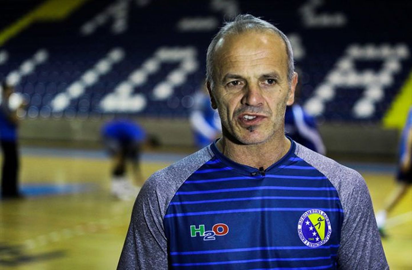 Bosnia ja Hertsegoviina käsipallikoondise peatreener Bilal Šuman.
