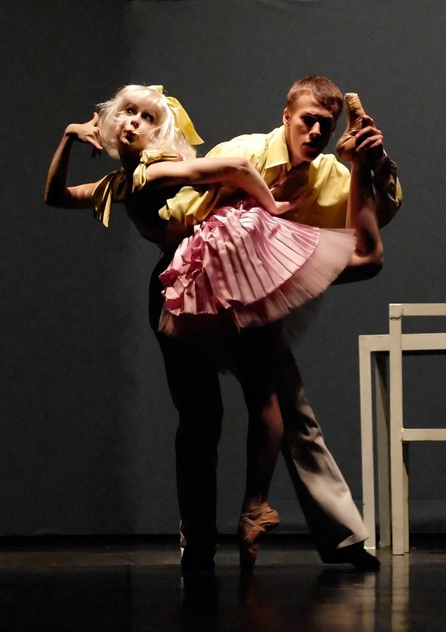«Soolo kolmele»: Tšehhi Rahvusteatri Ballett aktsioonis.