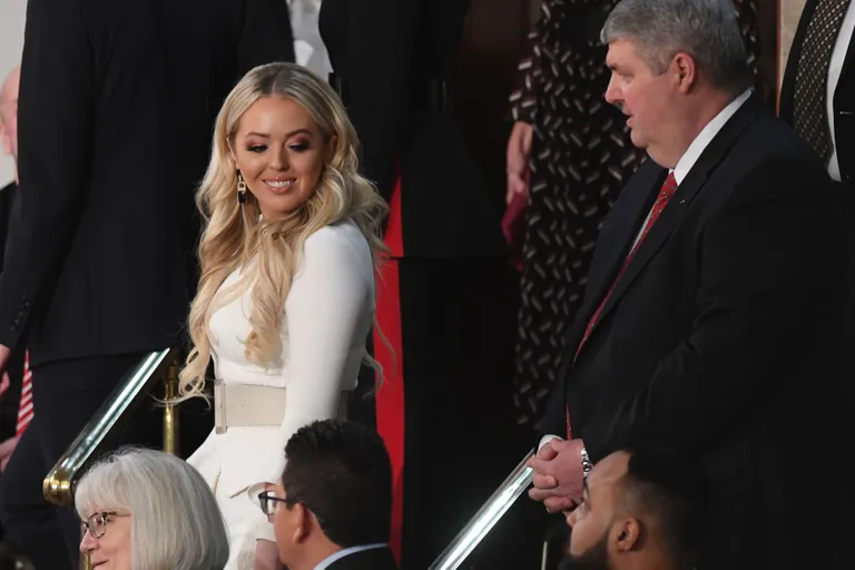 Tiffany Trump kandis aastakõne ajal valget, 05.02.2019.