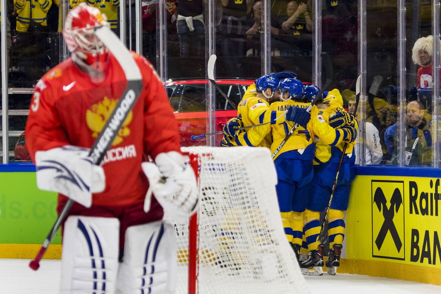 Venelaste tänane kaotus Rootsile tähendab seda, et ülehomses veerandfinaalis kohtutakse Kanadaga.