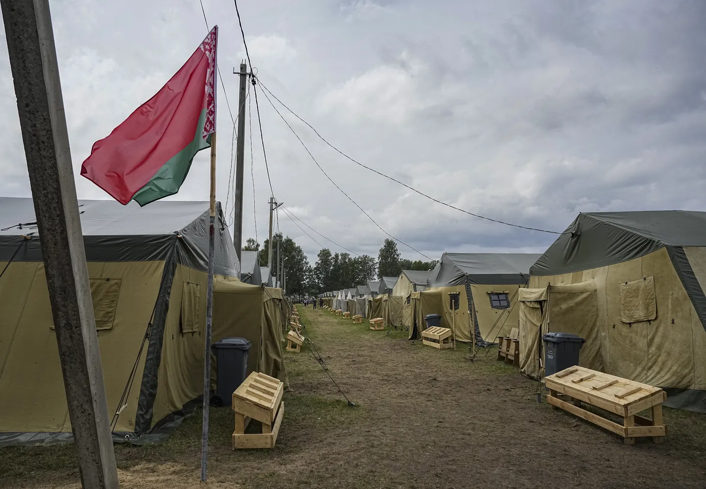 Valgevene pakkus wagnerlaste majutamist Tseli küla lähistel asuvas telklaagris, kuhu mahub 5000 sõdurit