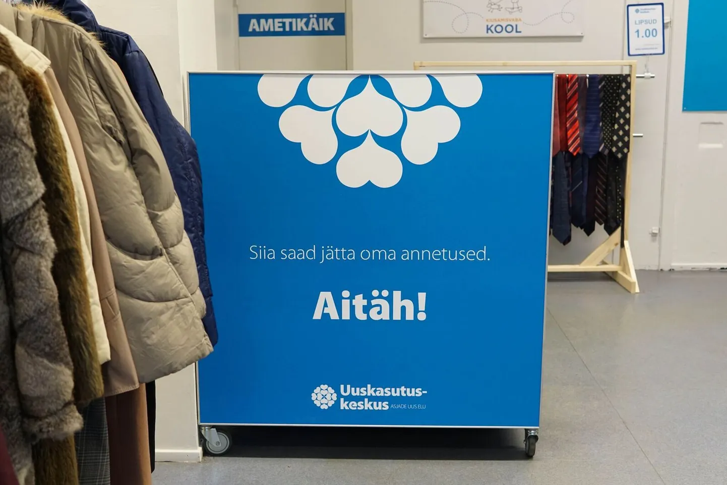 Uuskasutuskeskus päästis prügimäele jõudmisest 900 tonni esemeid.