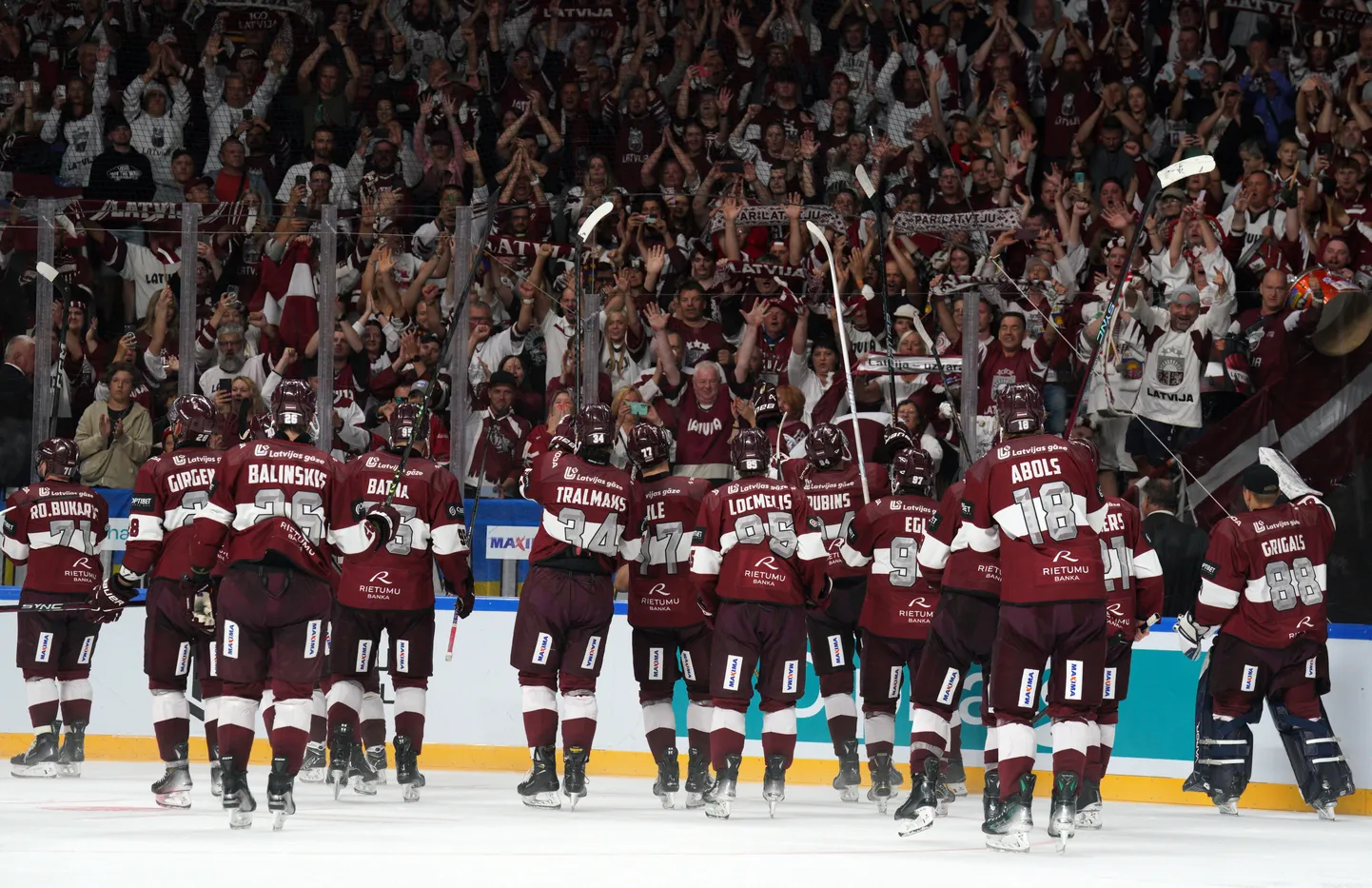 Latvijas hokejisti