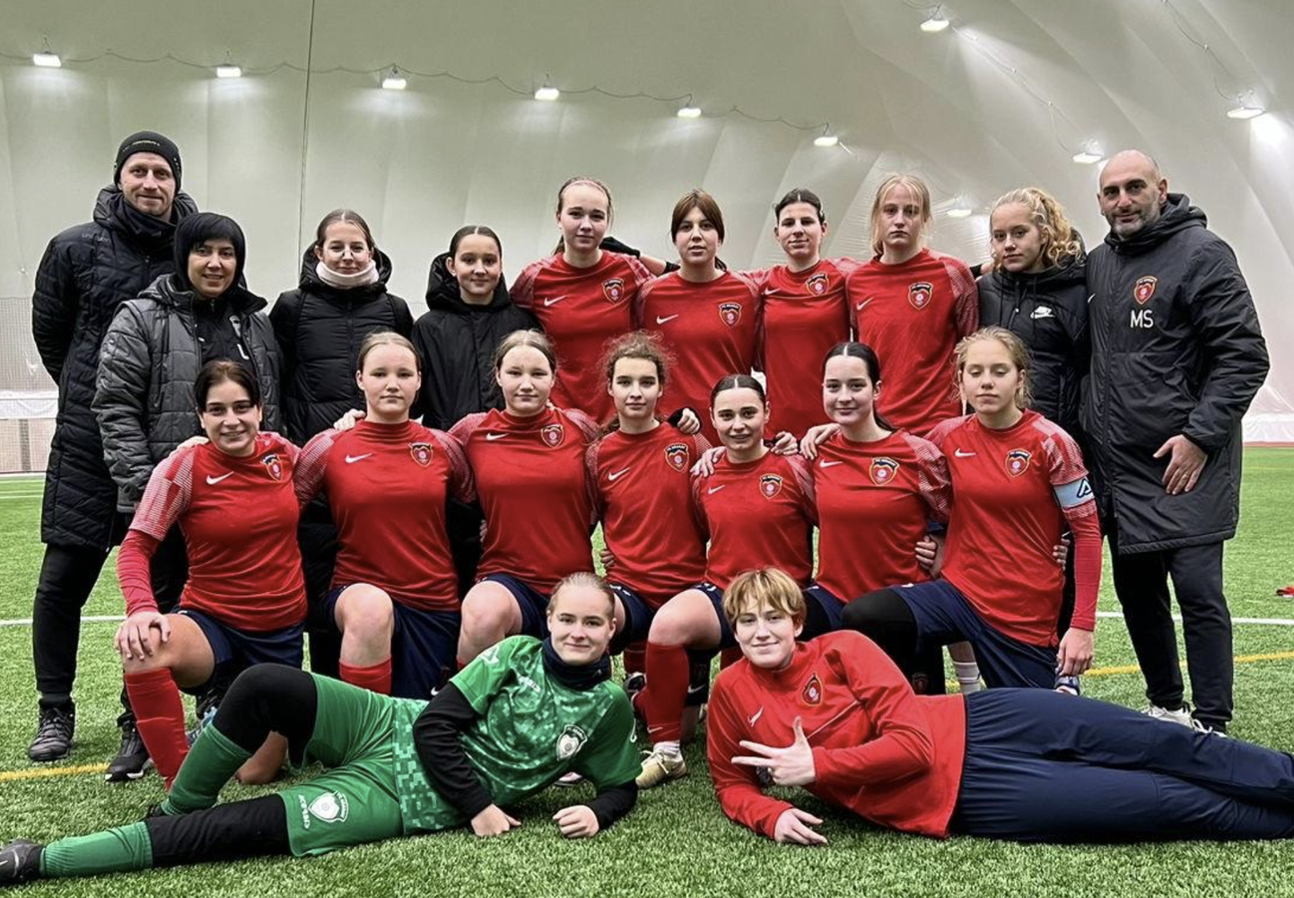Женская команда FC Ararat.