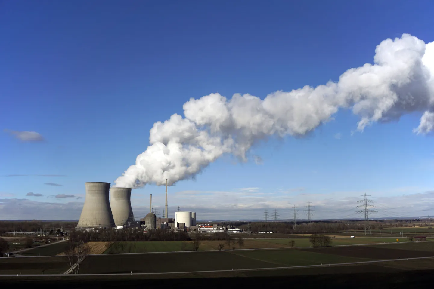 Nuclear power plant.