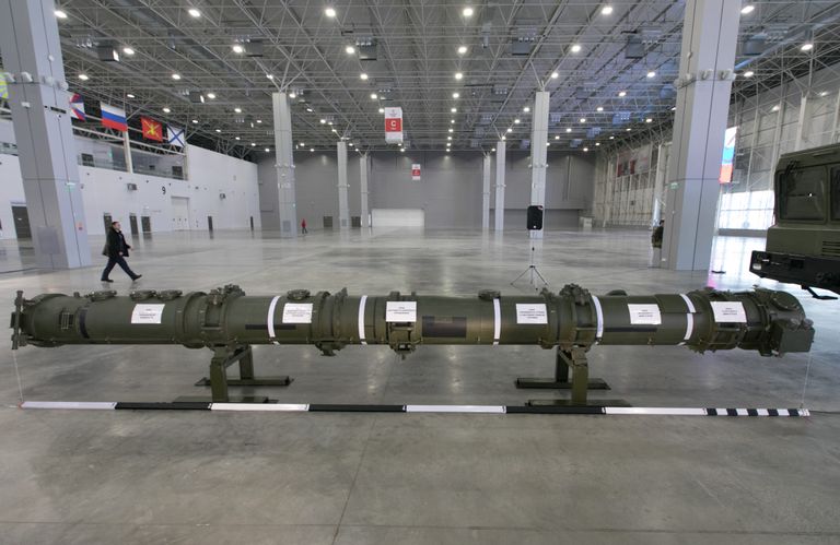 Raketisüsteem 9M729, mis Ameerika Ühendriikide ja NATO sõnul rikub Venemaa ning Ühendriikide vahel sõlmitud keskmaa tuumajõudude lepingut (INF).

