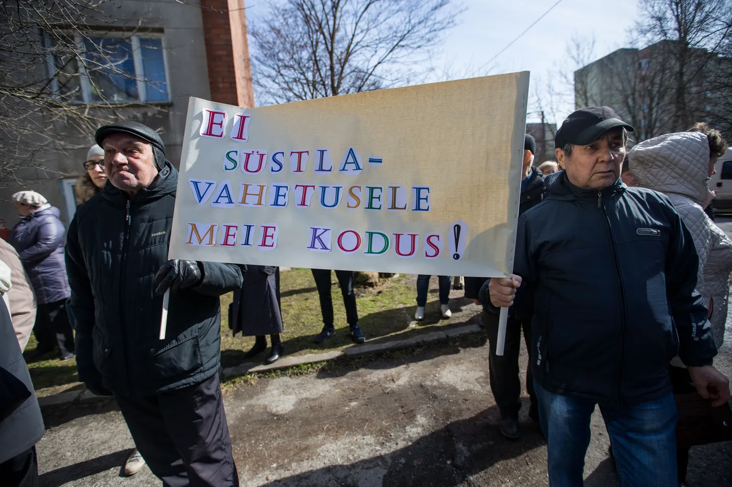 28.aprilli korraldasid Sitsi 28 maja inimesed meeleavalduse Tervise Arengu Instituudi poolt planeeritud sinna plaanitud süstlavahetuspunkti vastu.