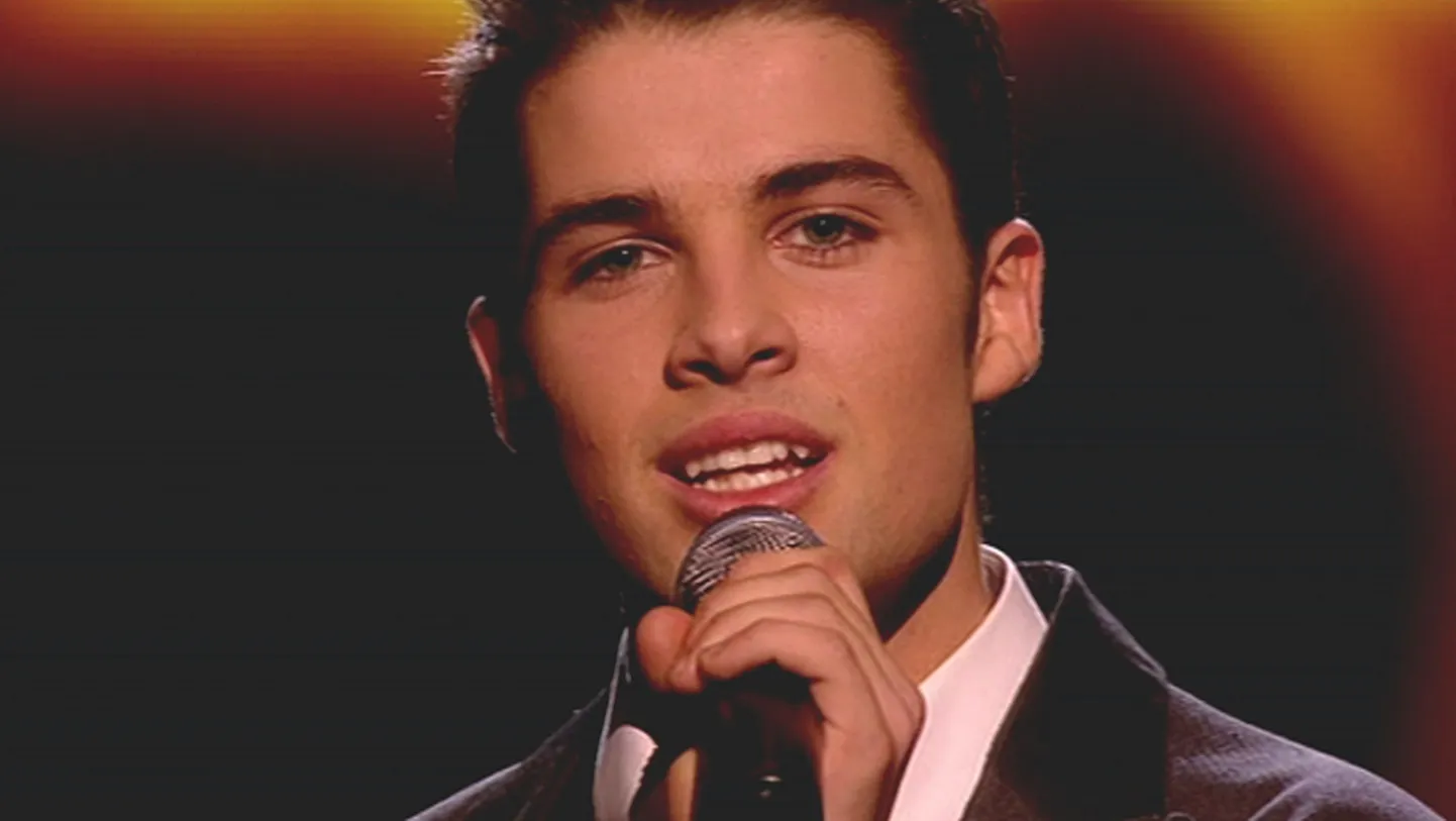 Briti talendisaate "The X Factor" finalist Joe McElderry