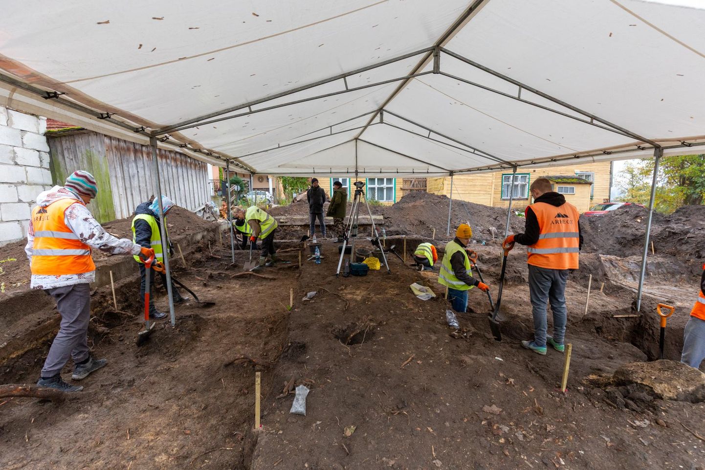 Arheoloogilised väljakaevamised algasid Pikal tänaval oktoobris ning jätkuvad tuleval kevadel.