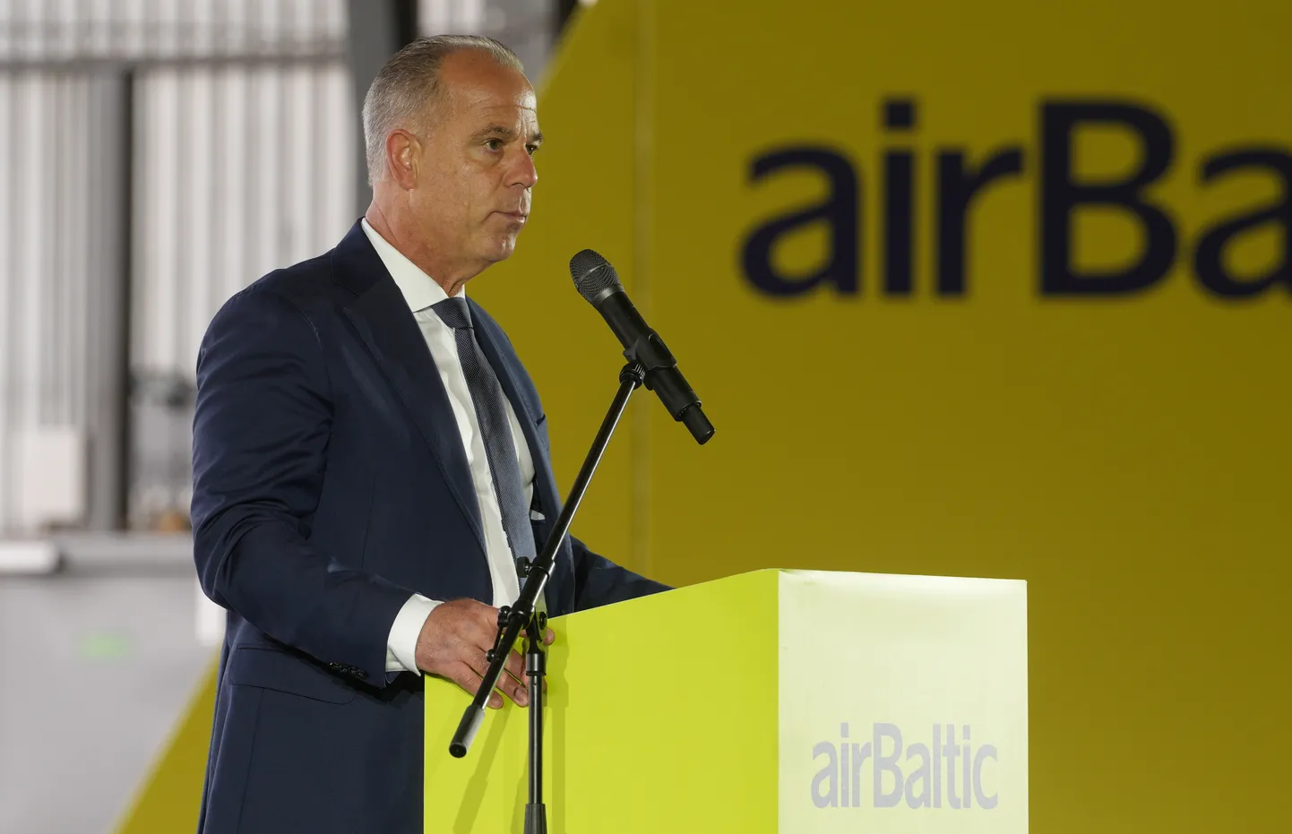 Nacionālās lidsabiedrības "airBaltic" izpilddirektors Martins Gauss.