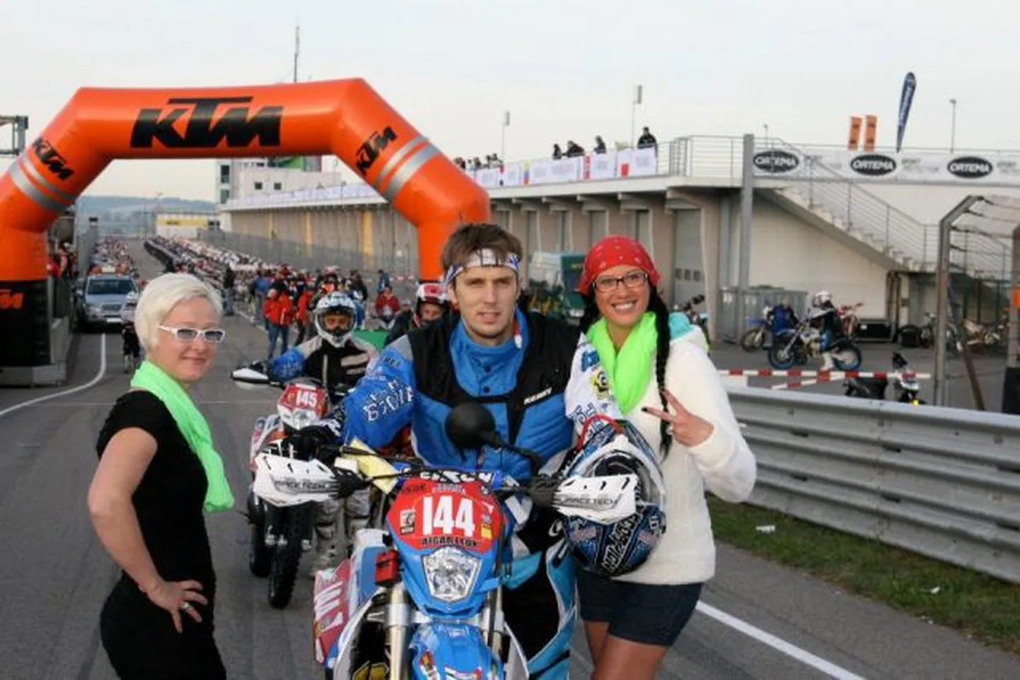Aigar Leok võistlusel Six Days Enduro.