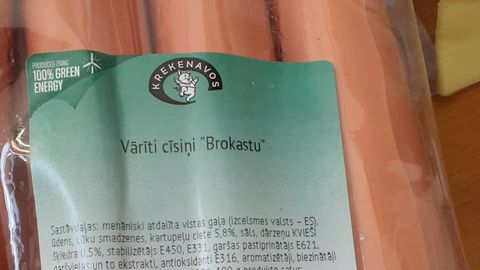 PVD выявил листерии в произведенных в Литве сосисках