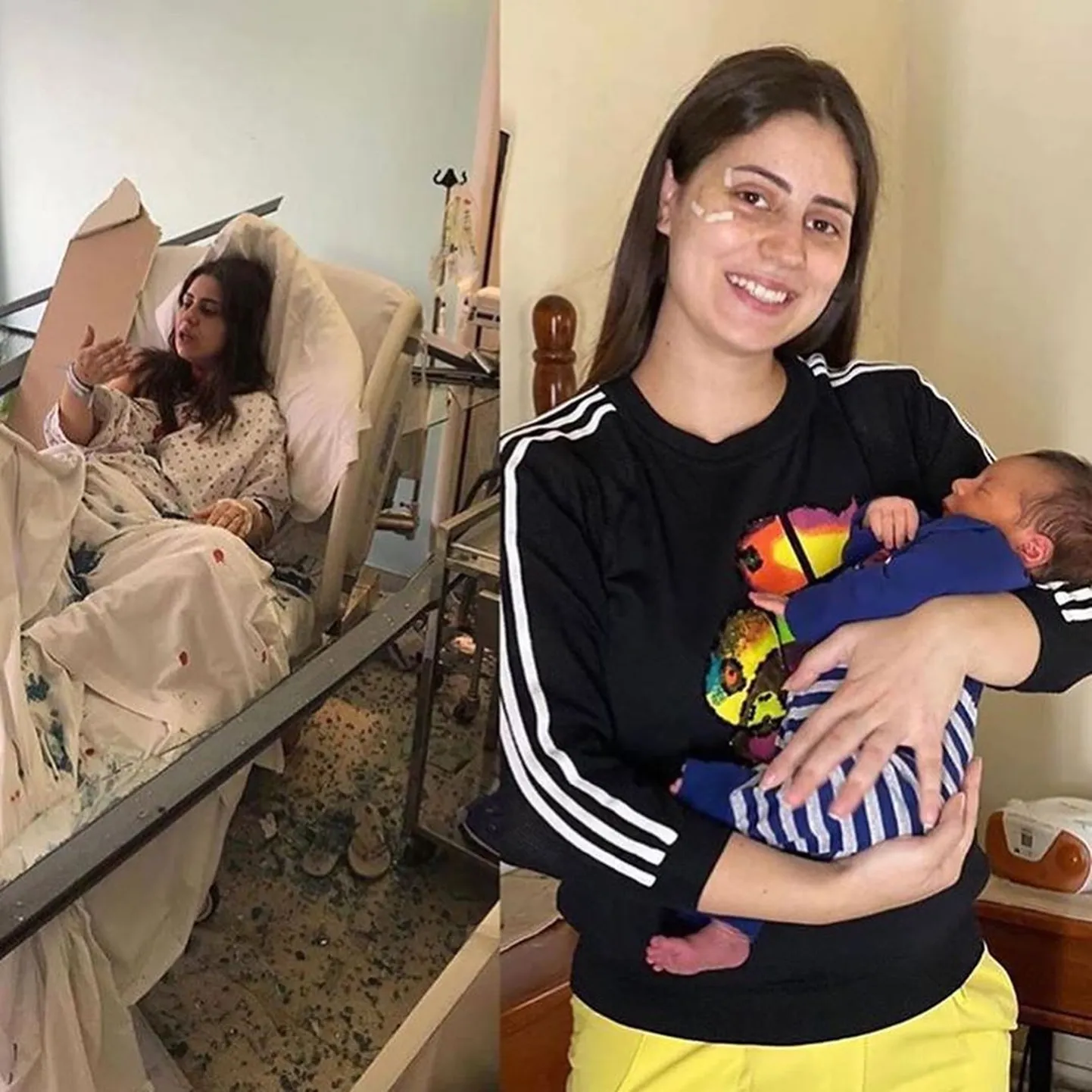 Beiruti plahvatuse ajal sünnitanud Emmanuelle Lteif Khnaisser.