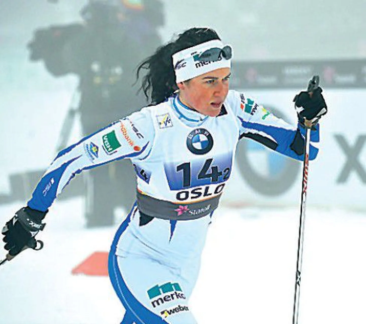 Для Трийн Оясте вчера завершился последний этап Tour de Ski.