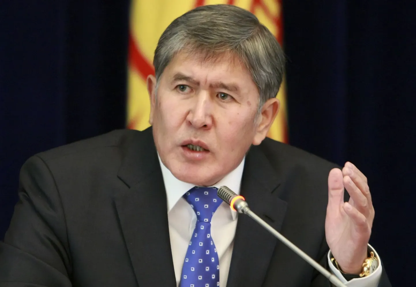 Kõrgõzstani president Almazbek Atambajev.