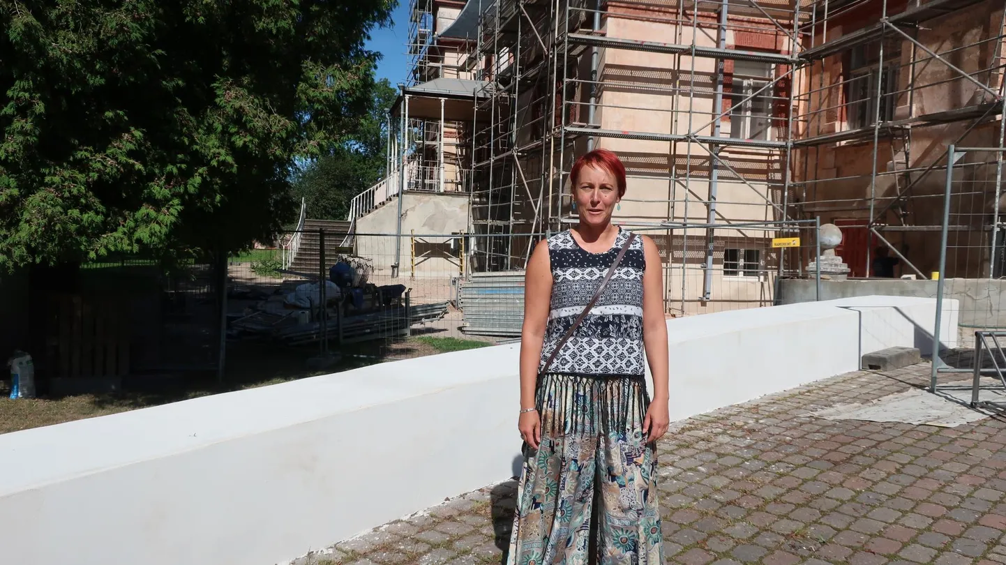 Direktor Ave Kikase sõnul on koolipere remondiga harjunud.
