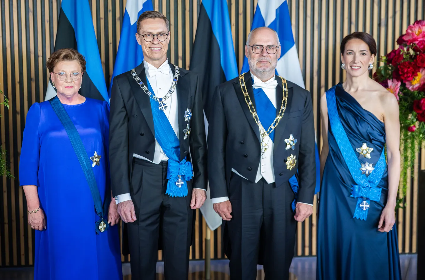 A state dinner at the Tallinn Cruise Terminal.