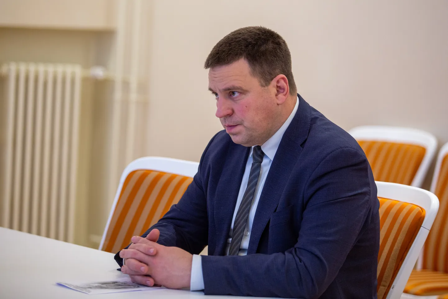 Спикер Рийгикогу Юри Ратас.