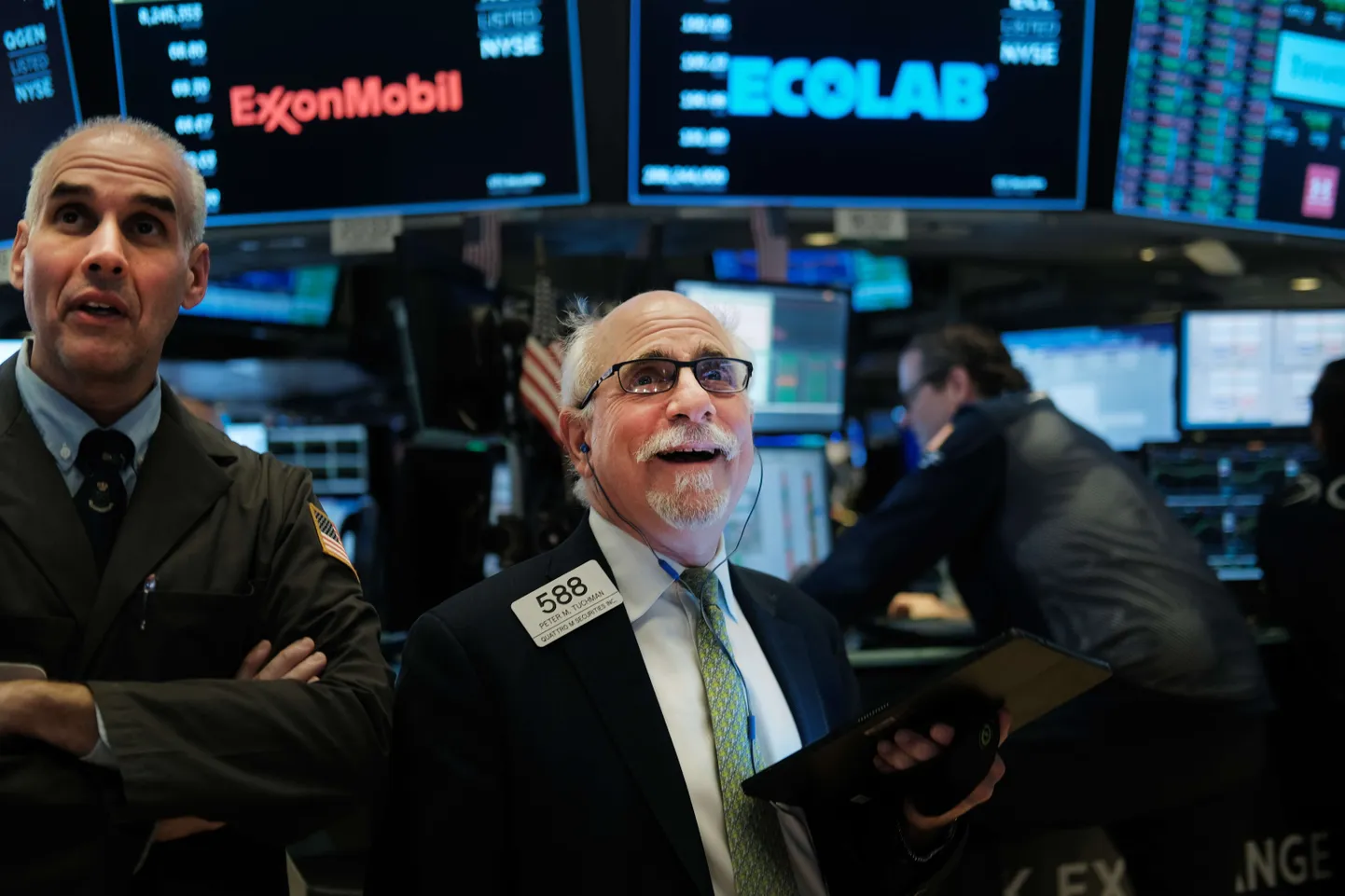 Kaupleja New Yorgi börsil: uued rekordid annavad põhjust rõõmustamiseks