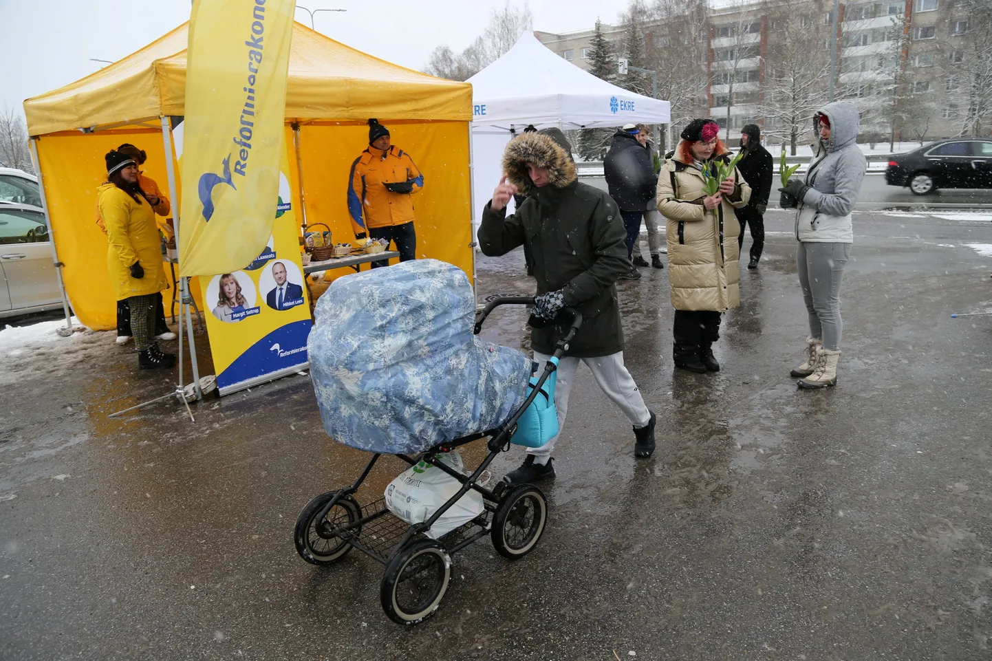 05.03.2023, Tartu
Riigikogu valimised Eedeni valimisjaoskonnas.
Foto: Sille Annuk, Tartu Postimees
