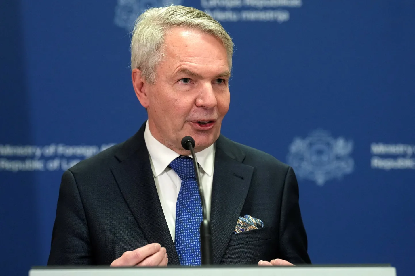 Somijas ārlietu ministrs Peka Hāvisto