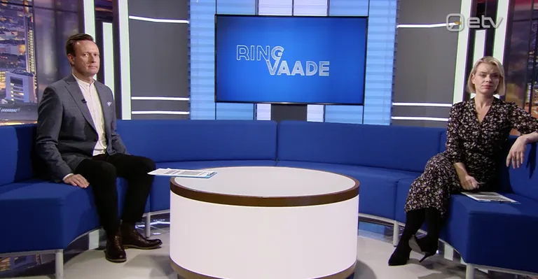ETV «Ringvaate» saatejuhid Marko Reikop ja Grete Lõbu said suure üllatuse osaliseks, kui otsepilt pressikonverentsilt katkes ning tuli ootamatult nende saate juurde tagasi.