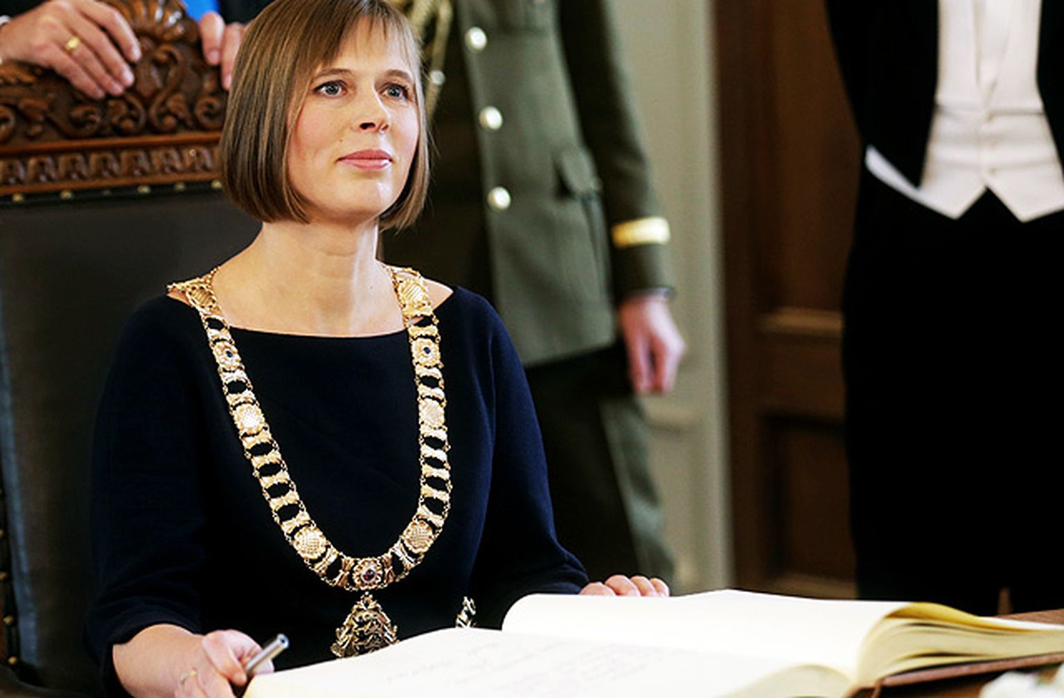 Jaunā Igaunijas prezidente Kersti Kaljulaida