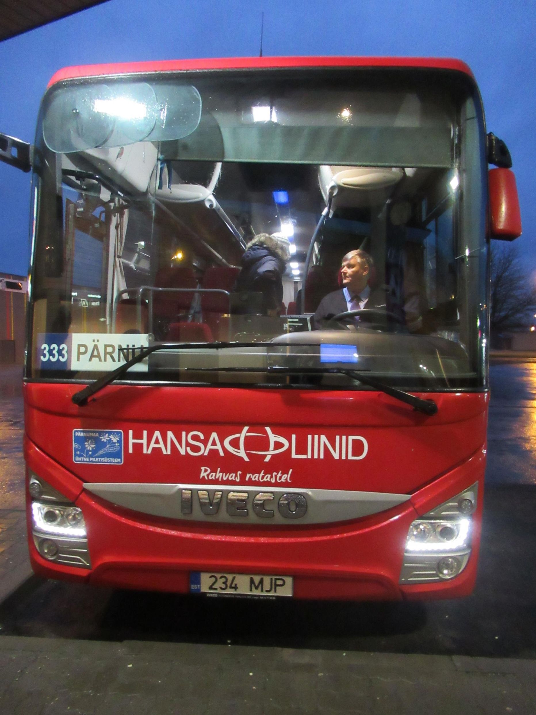 Hansa Bussiliinide buss.