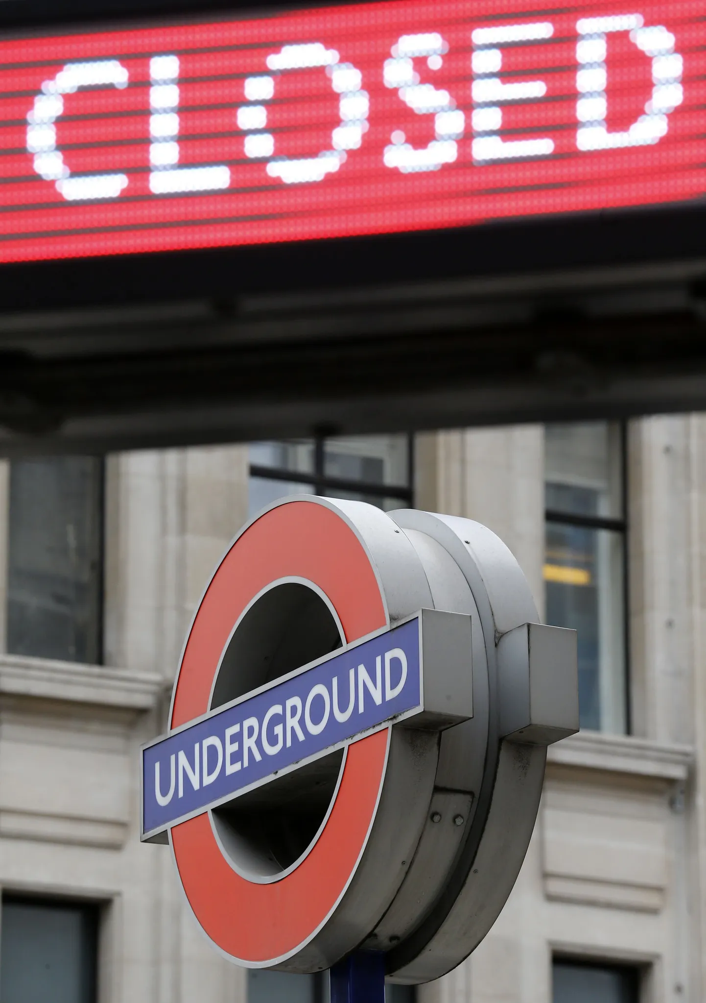 Londoni metroo.