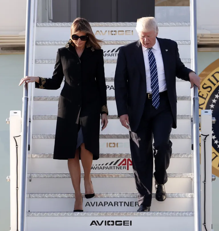 Donald ja Melania Trump
