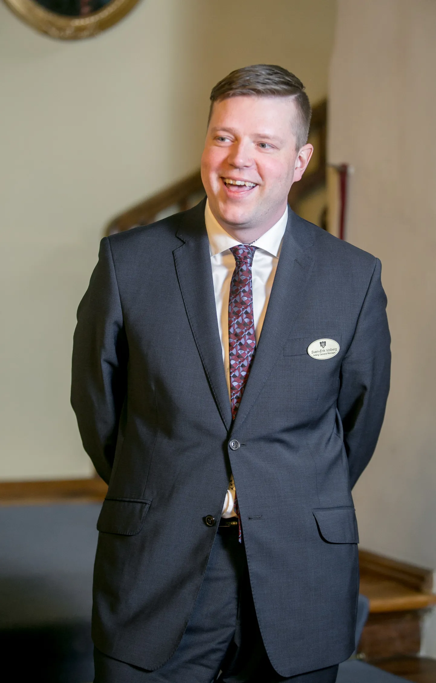 Ammende Villa uus juhataja Sven-Erik Volberg on üks neid viimasel ajal hotellinduses ametisse määratud juhatajaid, kes on läbinud kogu ametiredeli.                                   ametiredeli.