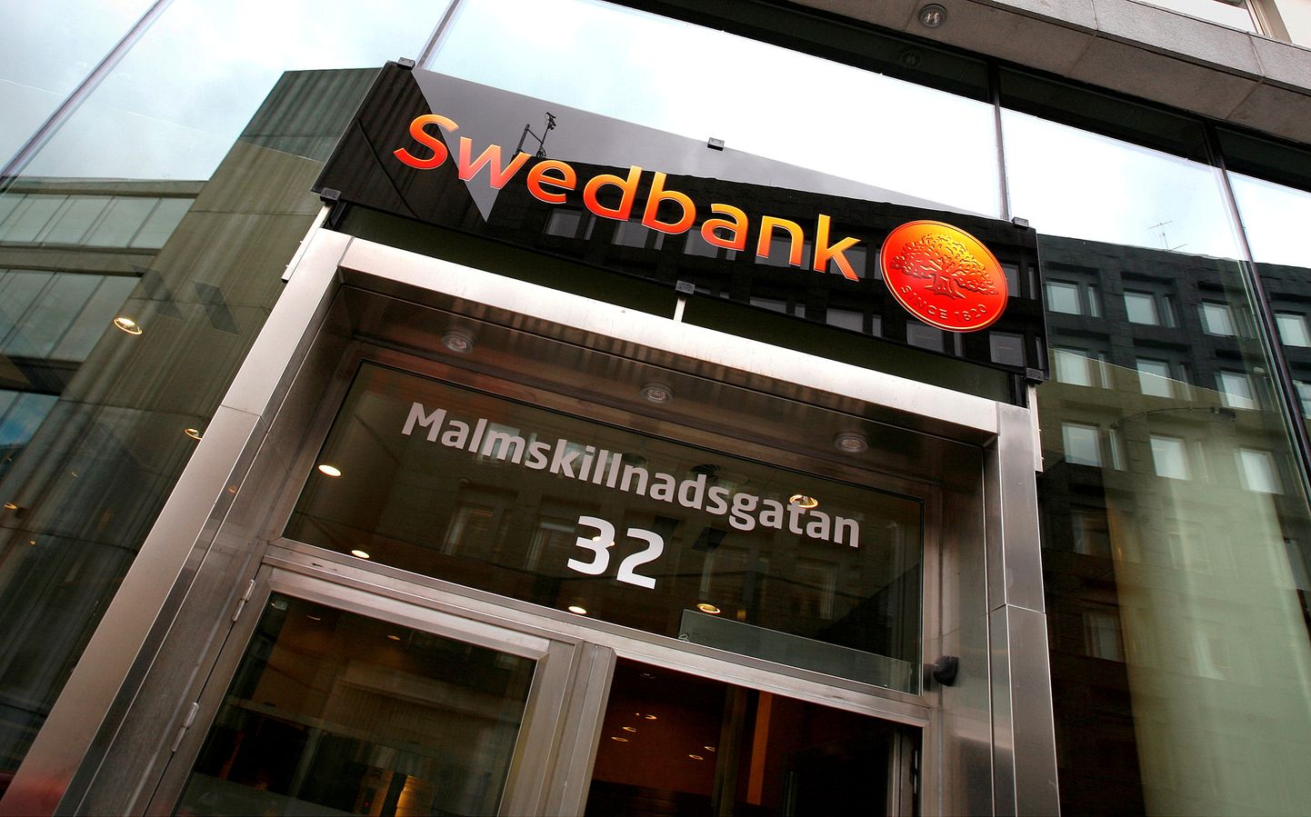 Swedbanki kontor Stockholmis