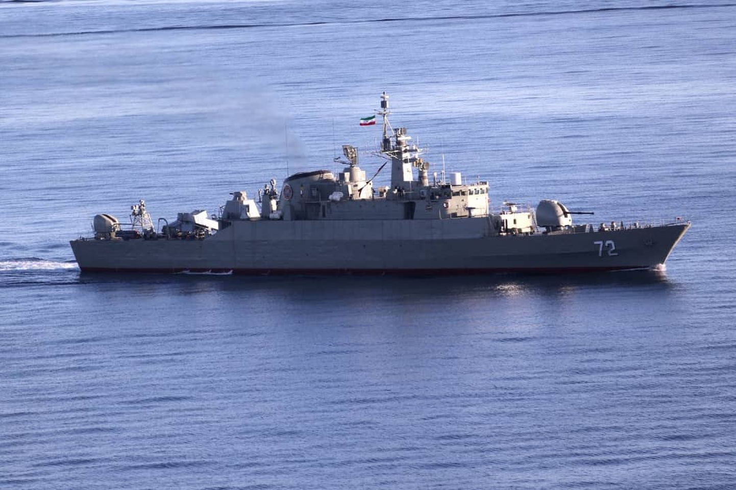 Iraani sõjalaev Alborz.