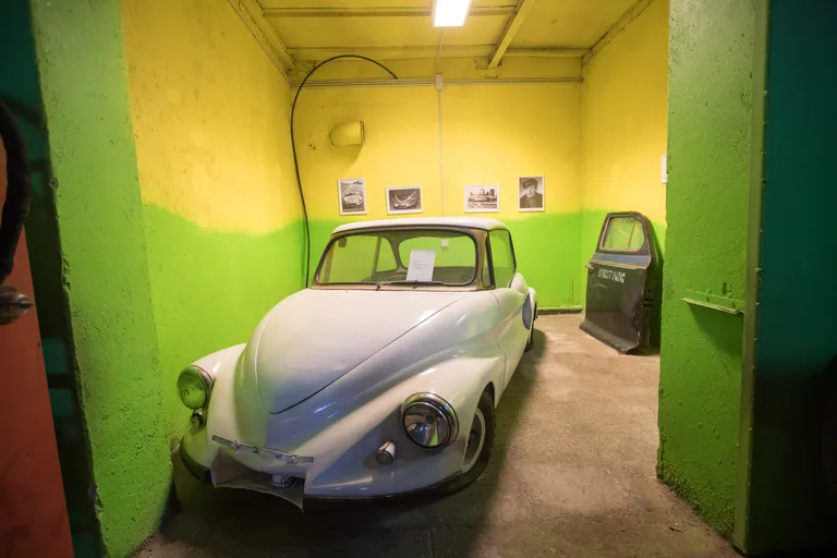 Levolli kollektsioonis on ka omal ajal Eestis ehitatud auto.