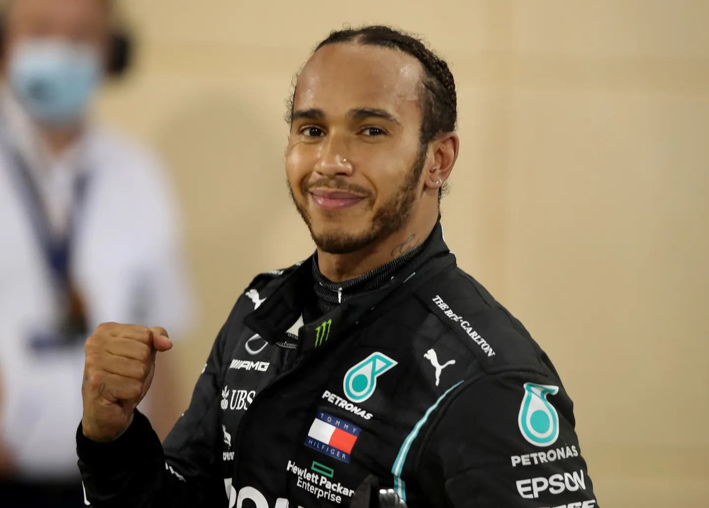 Lewis Hamilton.