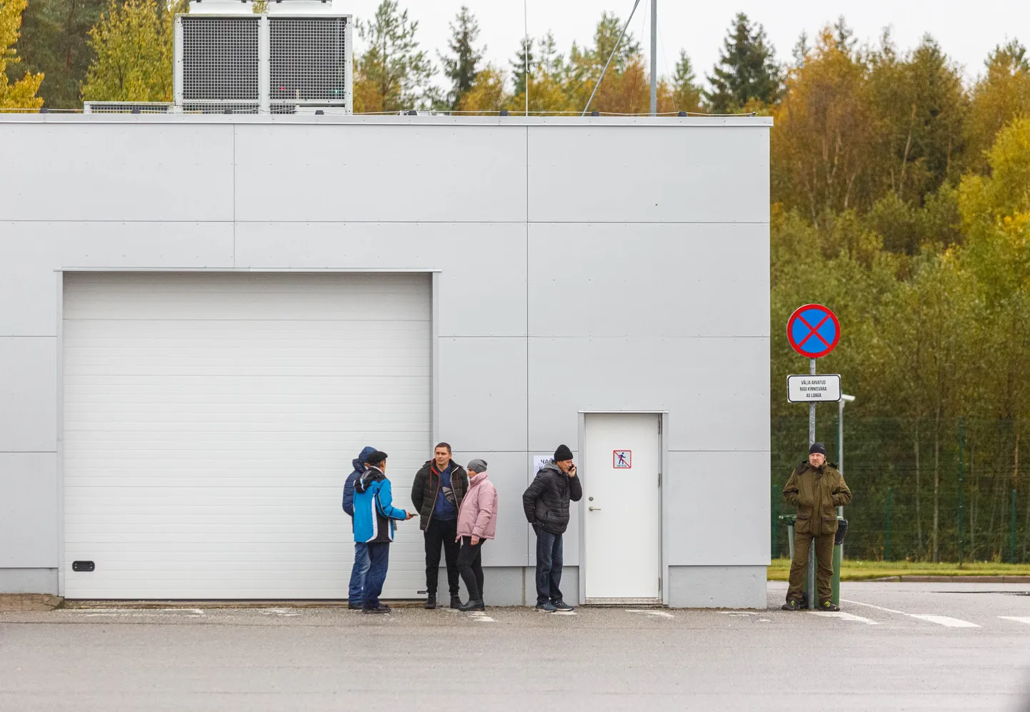 Luhamaa piiripunkt Võrumaal. Foto on illustreeriv.
