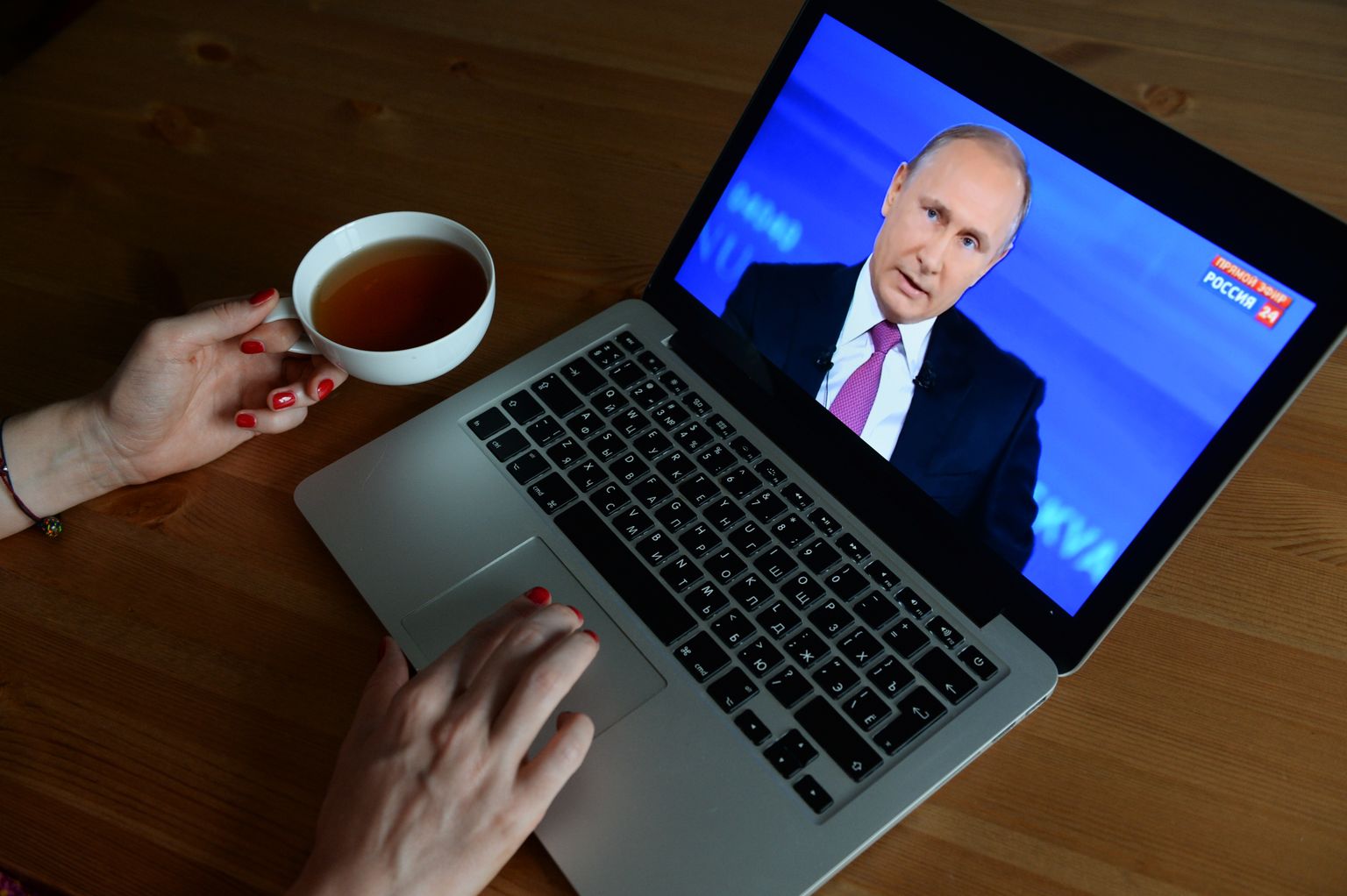 Küsimustele vastab Vladimir Putin.
